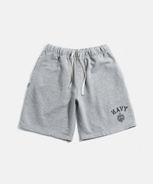 Naval Academy Sweat Shorts Grey