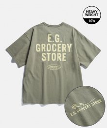 EG Grocery Heavy Weight Tee Olive