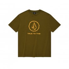 서클스톤 컴포트핏 에코 티셔츠(카키)