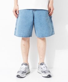 LS Denim Carpenter Shorts (Blue)
