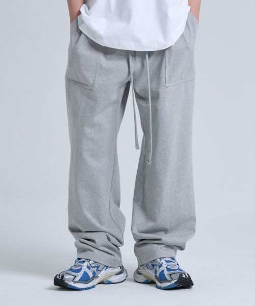 Широкие спортивные штаны [Grey]