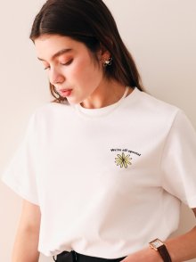 Special Half Sleeve T-Shirt white