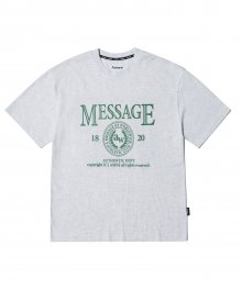 MESSAGE T-SHIRT_GY(22HSTP01)