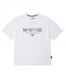 CLASSIC MESSAGE T-SHIRTS_WH(22HSTP03)