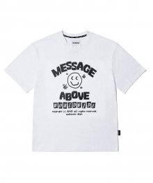 SMILE MESSAGE T-SHIRTS_WH(22HSTP05)