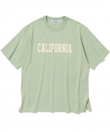 california s/s tee L.green