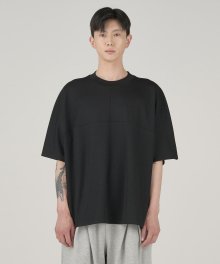 Dolman Sleeve T-Shirts [Black]