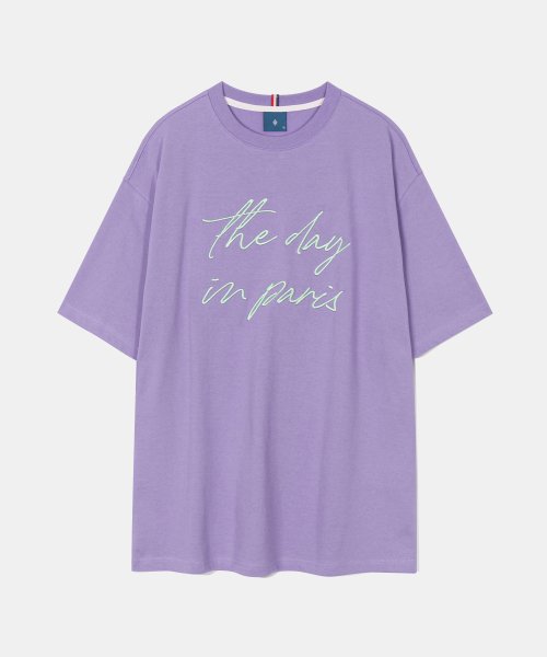 The Day in Paris Short Sleeve T66 Violet