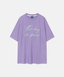 The Day in Paris Short Sleeve T66 Violet