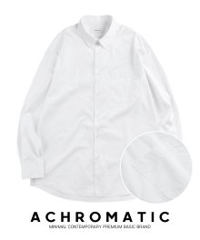 아크로매틱 셰이드 60수 고밀도 포켓 셔츠 (오프화이트)