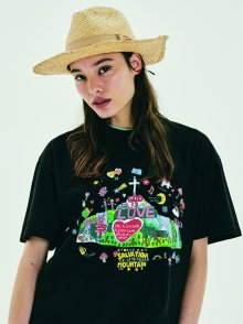 SALVATION MOUNTAIN TSHIRT BLACK