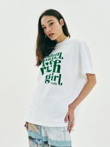 RICH GIRL OVERFIT TSHIRT WHITE