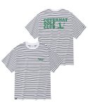 커버낫(COVERNAT) CGC 레터링 티셔츠 네이비