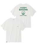 커버낫(COVERNAT) CGC 심볼 로고 포켓 티셔츠 화이트