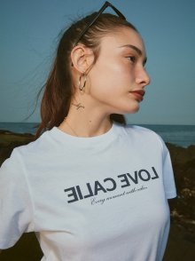 REVERSAL LOGO TSHIRT WHITE