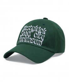 [NSTK] Kinsum Logo Cap (Green)_K22QE650