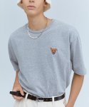 비비와이비(BBYB) (Unisex) Old Boy 오버핏 티셔츠 (그레이)