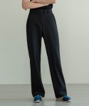 시야쥬(SIYAZU) SIPT7050 signature summer trousers_Black