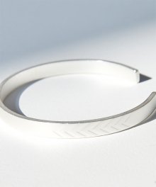 SILVER bangle bracelet(PA010)