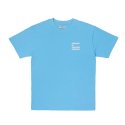 클로스랩(CLAUSLAB) PRESENT SKY-BLUE LOGO T-SHIRT