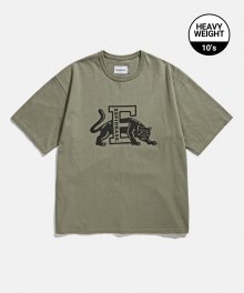 EG Panther Heavy Weight Tee Olive