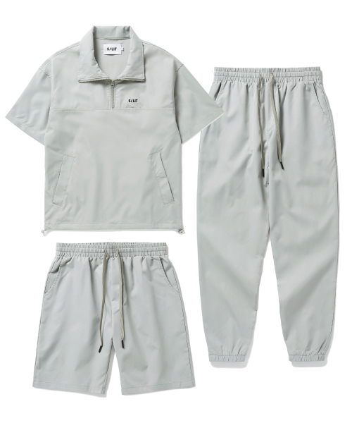 [SET] Анорак с коротким рукавом Steady Light 3P (Sand Green)