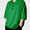 리스펙트(RESPECT) balloon oversize casaria half knit (deep green)