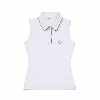 말본 골프(MALBON GOLF) M Script 슬리브리스 WHITE (WOMAN) 상품 이미지