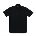 공에이프런(GONG APRON) [이니셜자수 무료] 조리복 l 쉐프셔츠 반소매 (블랙)