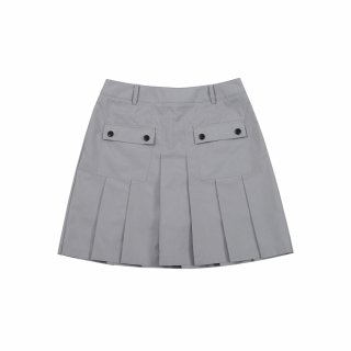 마틴골프(MARTINE GOLF) Out Pocket Pleats Skirt_Grey