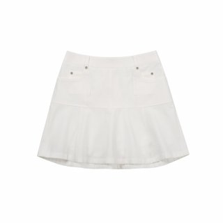 마틴골프(MARTINE GOLF) Feminine Flare Skirt_White