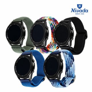 니바다(NIVADA) 퀵릴리즈 갤럭시워치 스트랩 5종 나일론 릴렉스 버클 밴드 ...