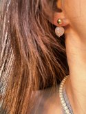 위트홀리데이(WIT-HOLIDAY) Pink heart earring