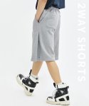 소버먼트(SOVERMENT) Snap Tuck Bermuda Shorts (8% gray)