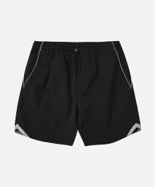 NYLON WINDY SHORTS _ BLACK