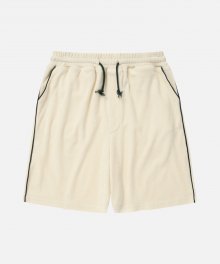 TERRY SUMMER SHORTS _ IVORY