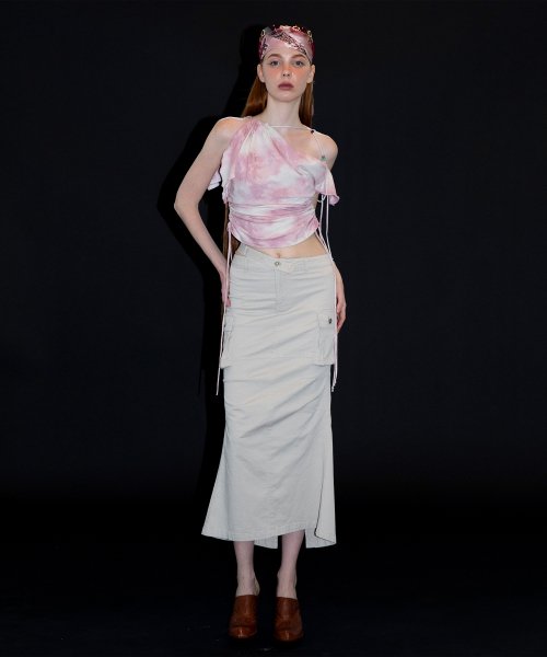 페인오어플레져(PAINORPLEASURE) NIX CARGO SKIRT light beige... (PAINORPLEASURE)  NIX CARGO SKIRT light beige - 사이즈 & 후기 | 무신사