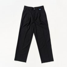 Semi-wide Slacks pants_Black