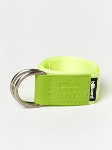 Fake leather belt_Lime