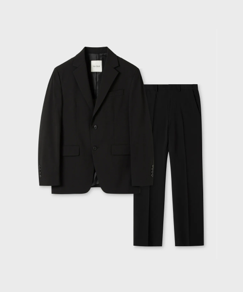 [SAINT YEAR] SEMI OVER FIT SET-UP SUIT_BLACK