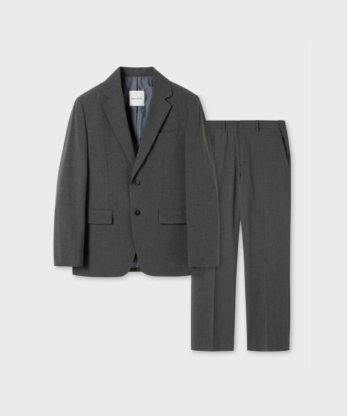 [SAINT YEAR] SEMI OVER FIT SET-UP SUIT_GREY
