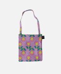 소곤소곤(SOGONSOGON) pop flower violet mini tote bag