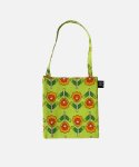 소곤소곤(SOGONSOGON) pop flower green mini tote bag