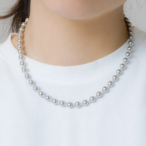 POSTLUDE - [SILVER] 6SW PEARL BEADS N (GRAY)