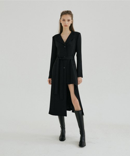 UNBALANCE CUTOUT JACKET