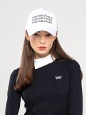 베지터블테이블(VEGETABLE TABLE) Vezimar Repeat Logo Golf Cap White