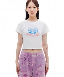 939 TYPE F CROP TOP (WHITE)