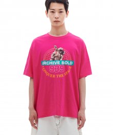 CONQUER THE SPACE T-SHIRTS (PINK)