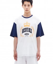 CROWN OVERSIZED T-SHIRTS (NAVY)