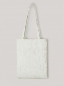 Pleats mini bag (white)